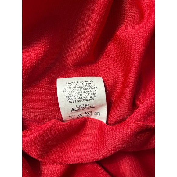 Vintage Washington Nationals DC Men's Red MLB Jersey Sz L - Picture 8 of 8